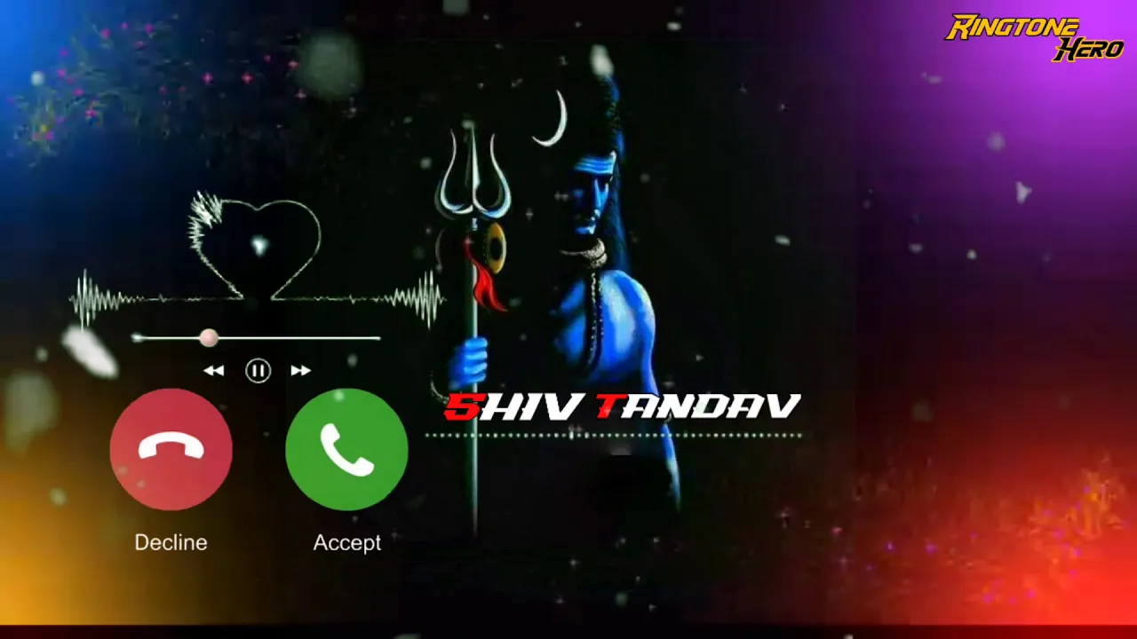 Shiv Tandav Instrumental Ringtone |•