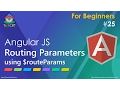AngularJS - Routing Parameters using ngRoute routeParams and redirection