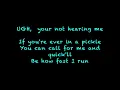 Right Hand Man: Lyrics