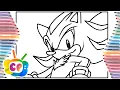 Haw to draw Shadow Sonic Shadow coloring page Elektronomia - Energy NCS Release