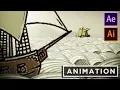 Waves animation After Effects Trapcode Form