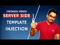 Server Side Template Injection - SSTI Vulnerability Detailed Explanation and Practical Hindi