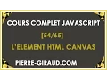 COMPLETE JAVASCRIPT COURSE - Introduction to the canvas element