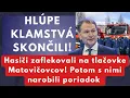 Lagu Napätie na tlačovke. Odvážni hasiči sa postavili politikom priamo pred kamerami #politika #slovensko