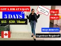 SALON JOBS IN CANADA Best job for me Get these skills before moving to Canada