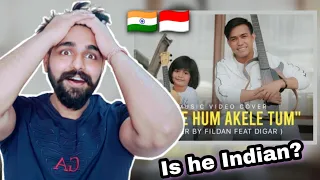 Download INDIAN REACTS TO FILDAN AKELE TUM AKELE HUM REACTION | FILDAN LAGU HINDI SONG WITH HIS SON DIGAR MP3