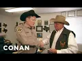 Conan Becomes A Texas Deputy Part 1 CONAN on TBS