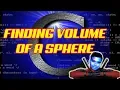 C Programming - Finding Volume of a Sphere Source Code