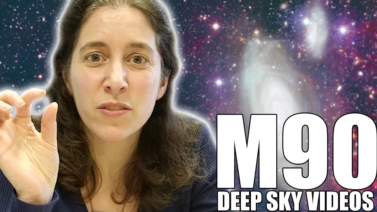 M90 - Jellyfish Galaxy - Deep Sky Videos