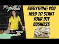 ALL THE TOOLS NEEDED TO START YOUR OWN DTF BUSINESS WHAT TOOLS YOU NEED TO GET STARTED IN DTF