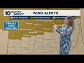 Columbus Ohio weather forecast for March 12 2026 Wind advisories issued ahead of strong gusts