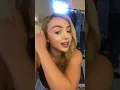 Peyton List - Instagram Live Stream