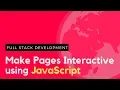 Learn JavaScript in 15 Minutes - Make Your Webpages Interactive