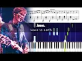 Download Lagu wave to earth - love - Piano Tutorial with Sheet Music