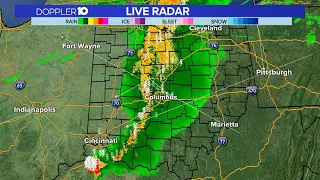 Doppler 10 Live Radar Storms move through Ohio