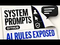 System Prompts Leaks GitHub Explained What AI Agent Prompts Reveal