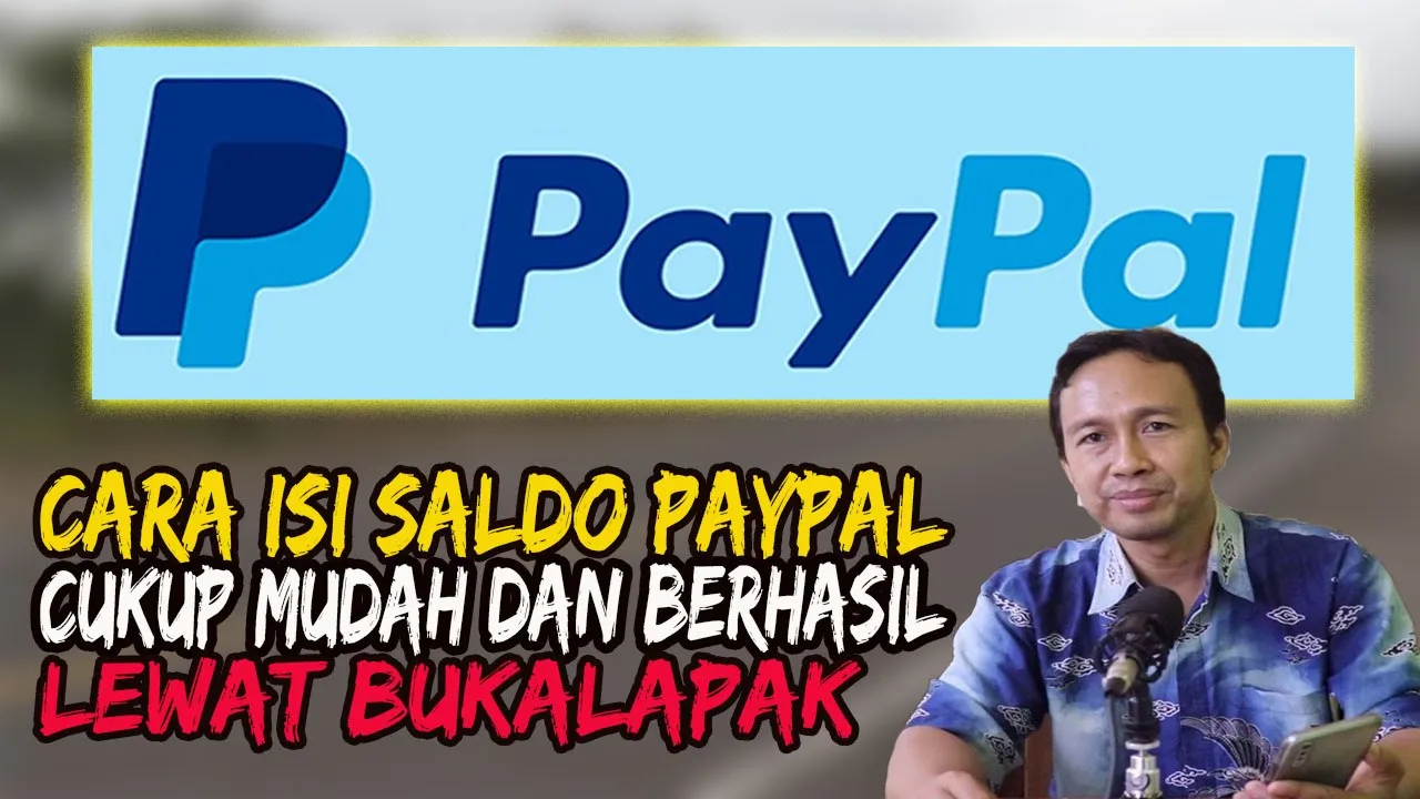 tutorial isi pulsa lewat paypal