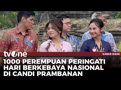 1.000 Perempuan Rayakan Hari Berkebaya Nasional Digelar di Candi Prambanan