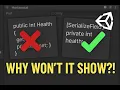 Why Your Unity Variables Don t Show Up in the Inspector