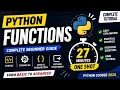 Learn Python Functions in One Python Course 2026