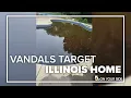 O Fallon Illinois police searching for suspects who vandalized pool home