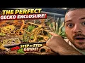 Building the BEST Bioactive enclosure for my Leopard Gecko HERES HOW