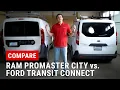 Transit Connect vs ProMaster City The Ultimate Compact Work Van