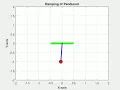 Damping of Simple Pendulum Animation MATLAB