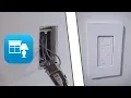 How to install a Lutron Caseta Wireless dimmer switch in single pole or 3 way circuit