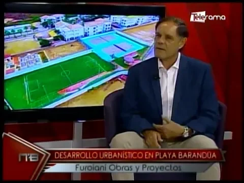 Desarrollo urbanístico en Playa Barandúa Furoiani obras y proyectos