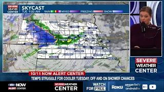 Slushy snow possible in western Nebraska Tuesday temperatures struggle with areas of rain later