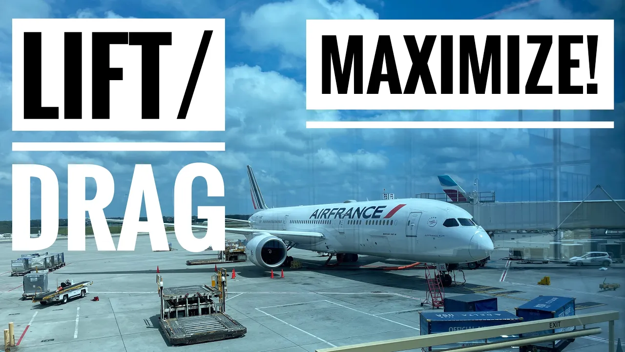 Best Lift to Drag Ratio for Airplane, Aerospace Engineering Lecture 43