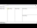HTML Frame Advanced Target and Name attribute usage