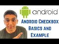 Android Tutorial for Beginners - Android Checkbox Basics and Example
