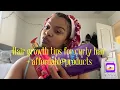 CURLY HAIR ROUTINE HAIR GROWTH TIPS AND PRODUCTS