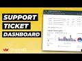 Build a Support Ticket Dashboard in Python Streamlit