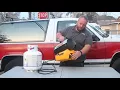 DeWalt cordless forced air 20 volt heater
