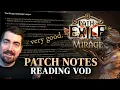 The Patch Notes POE1 NEEDED - Full Patch Notes Reading