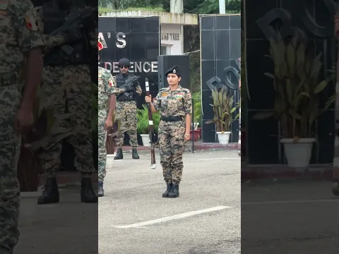 वतन🇮🇳की रक्षा के लिए हर सांस🔥तैयार है #bsf #shorts#shortvideo#ncc #15august#republicday#26january