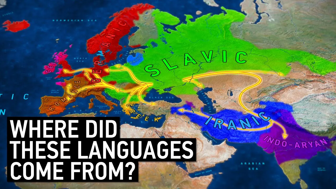 Paths of Indo-European Language Expansion
