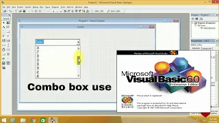 how to use combo box in visual basic 6 0 how to add combo box on form