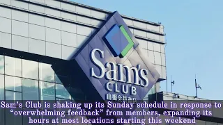 Sam s Club Makes Major Change to Sunday Hours