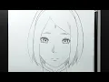 How to draw Sakura easy tutorial step by step