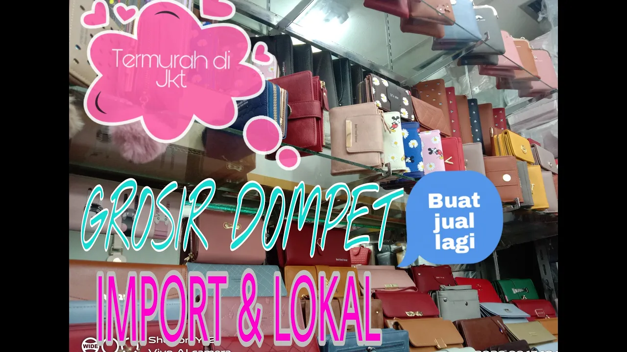 REKOMENDASI PUSAT GROSIR TAS IMPORT DAN LOKAL DI PASAR SENEN JAKARTA || COCOK BUAT JUAL LAGI