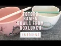 Unboxing of Boxlunch Totoro Ramen Bowls