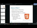 Web Programming - Chapter 2 HTML Basics Part 1