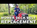 How to Replace Your Mower Belt Troy-Bilt Riding Mower
