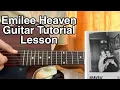 Download Lagu Emilee - Heaven // Guitar Tutorial, Lesson, All Sections