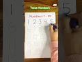 Tracing Numbers 1-20