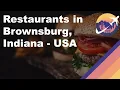 Restaurants in Brownsburg Indiana - USA